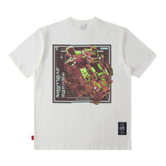 T-shirt Homme Imprimé Manches Courtes Garçon Décontracté Ample Été