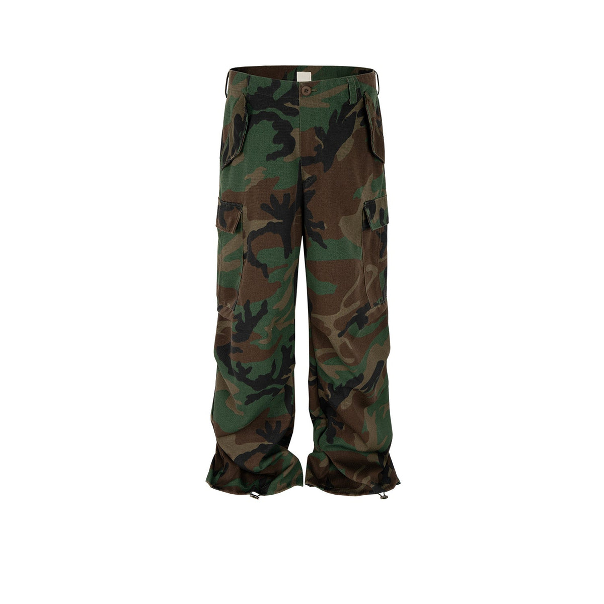 Mens Vintage Pants Men's Remaking Camouflage Overalls Casual Pants MIJKO