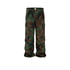 Mens Vintage Pants Men's Remaking Camouflage Overalls Casual Pants MIJKO