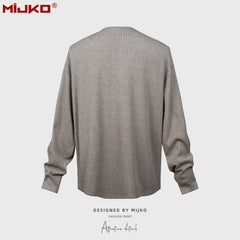 Mens Jacket Zip Knitted Sweater MIJKO