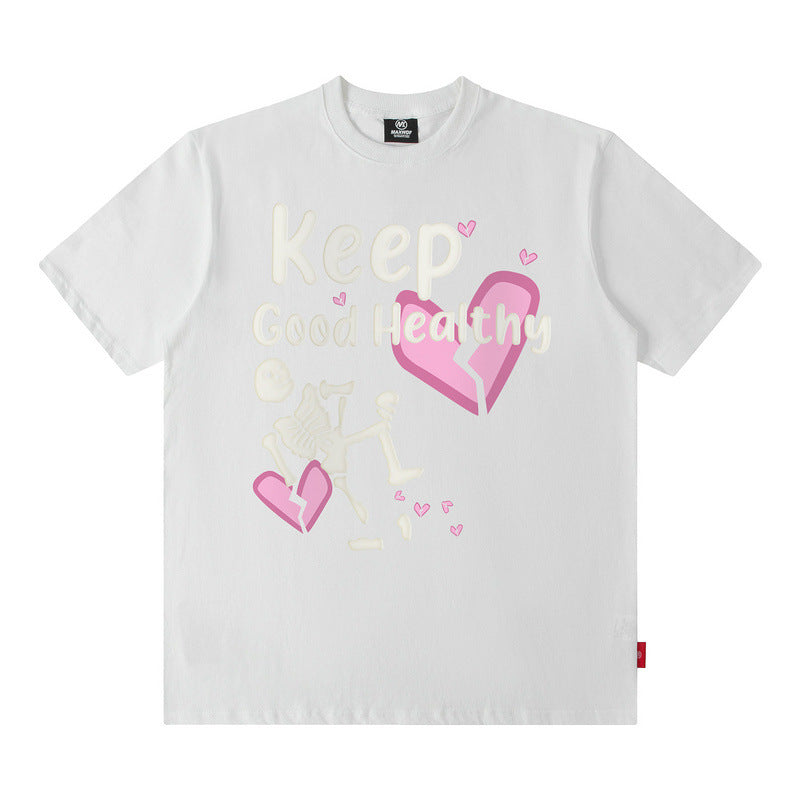 T-shirt à manches courtes pour hommes et femmes