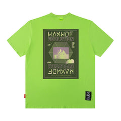 Men T Shirt Retro Hip Hop Printed Short Sleeve T-shirt for Men and Women