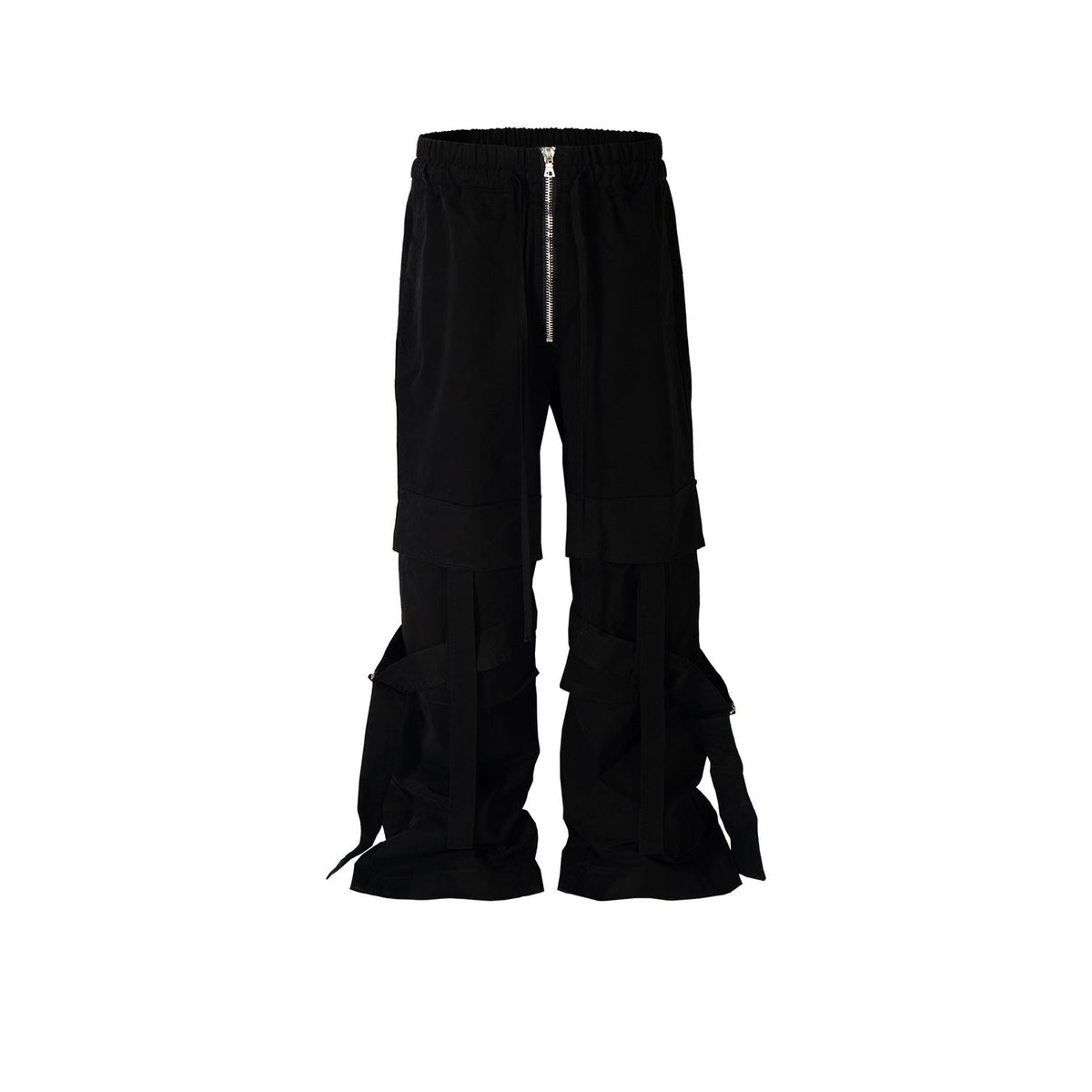Men's Vintage Pants Men's Women's Straight Pull Overalls MIJKO