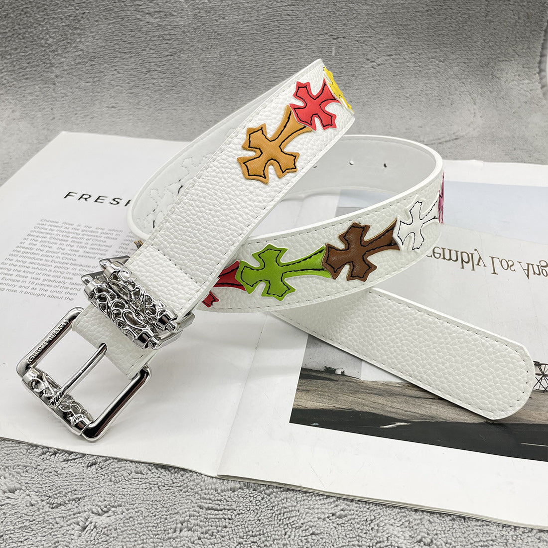 CHH Chrome heart belt