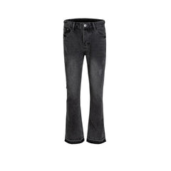 Men's Vintage Pants washed old micro-wide pants men's and women's jeans MIJKO
