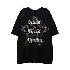Men T Shirt Couple Half Sleeve T-shirt Hip Hop Casual Short Sleeve T-shirt for Men and Women