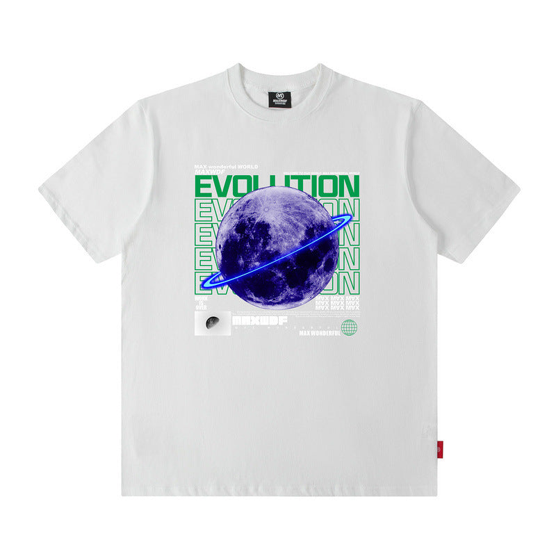 T-shirt homme mode printemps/été, streetwear, ample