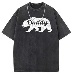 Men T Shirts Short Sleeve T-Shirt Women Washed Old American Street