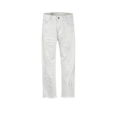 Men's Vintage Pants Trousers Men's and Women's Straight Slim-Fit Jeans MIJKO