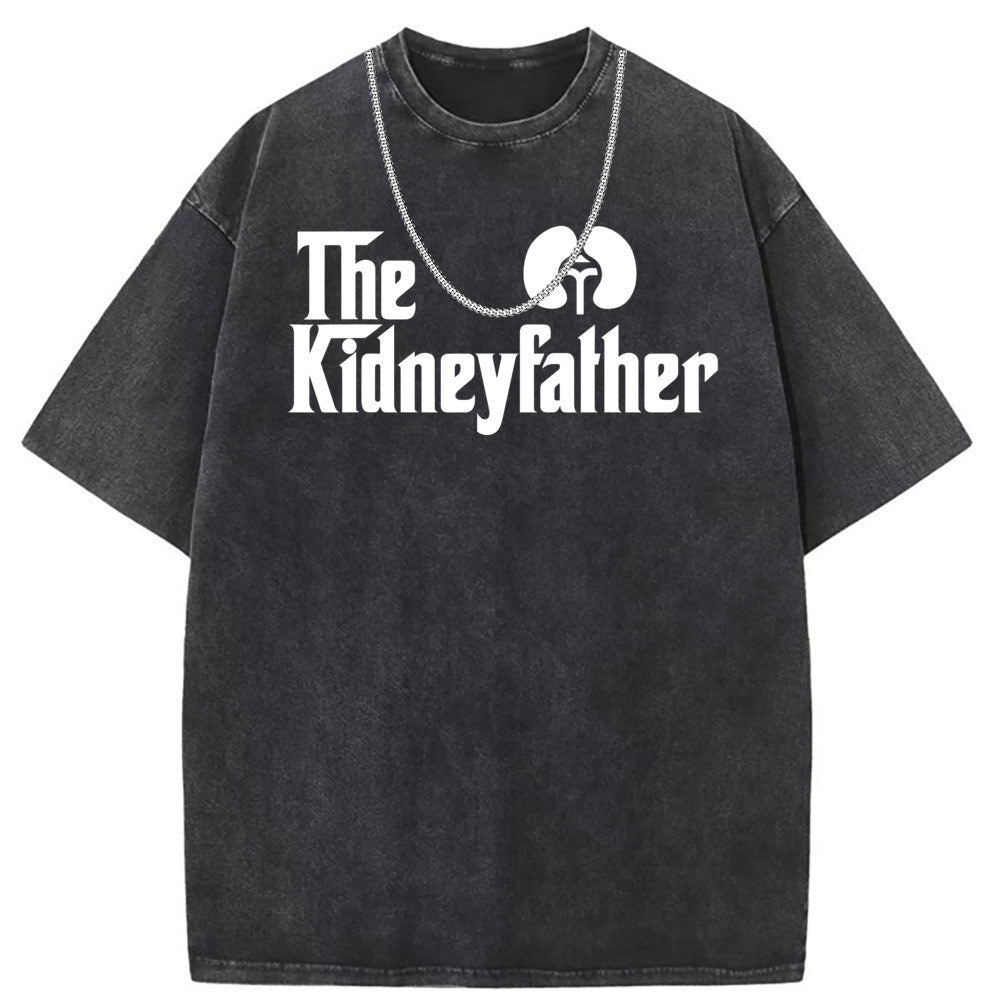 Men T Shirts Crew neck short sleeve T-shirt washed old American style