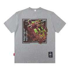 T-shirt Homme Imprimé Manches Courtes Garçon Décontracté Ample Été