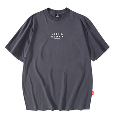 T-shirt Homme Manches Courtes T-shirt Tendance pour Homme Couple d'été Manches Mi-longues