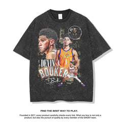 Nba T Shirt Short Sleeve T-shirt Top Men and Women Loose