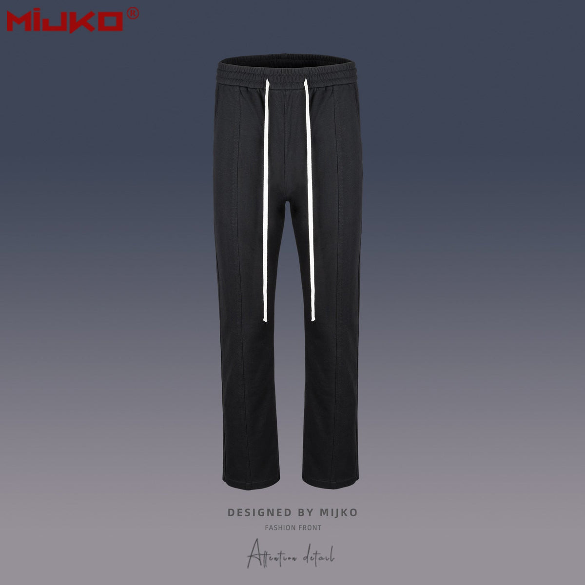 Mens Vintage Pants Sports Casual Unisex Pants MIJKO
