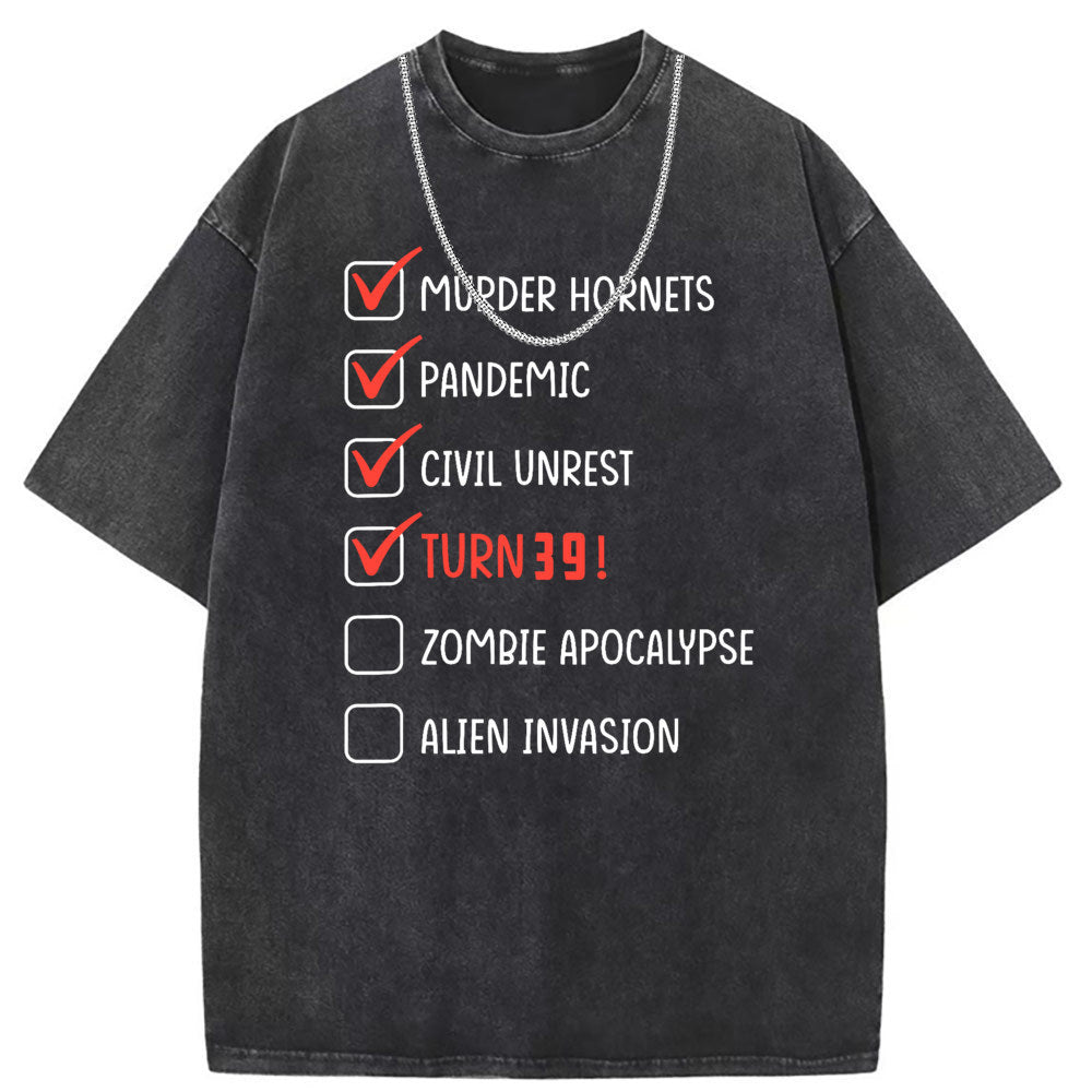 Mens T Shirts Punk Cotton