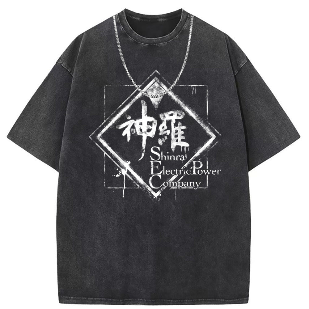 Men T Shirts Crew neck short sleeve T-shirt women washed and old