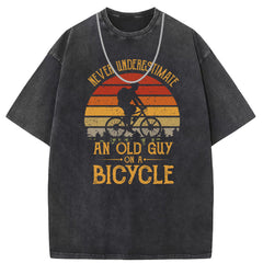 Mens T Shirts Vintage Old Short Sleeve T-Shirts