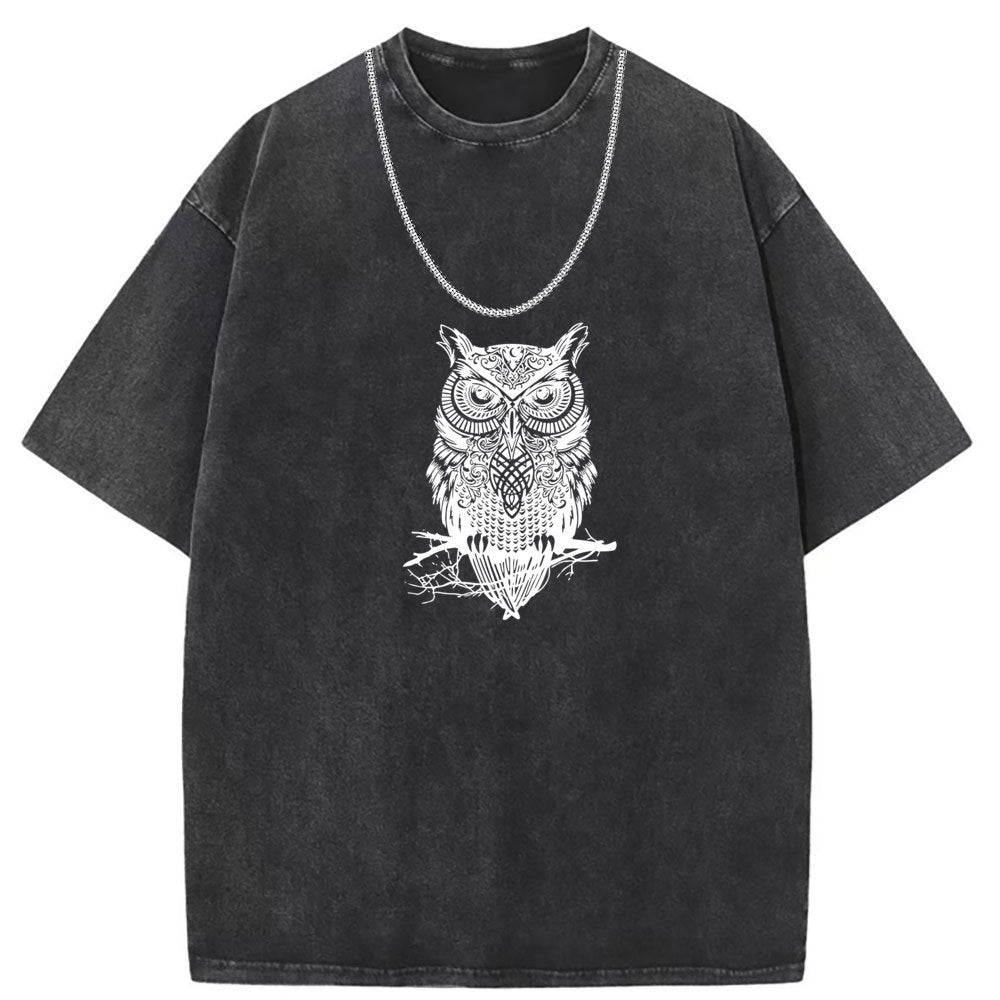 Men T Shirts Vintage old anime oversize printed short sleeves