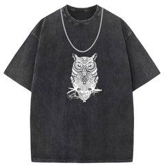 Men T Shirts Vintage old anime oversize printed short sleeves