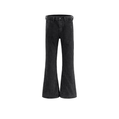 Mens Vintage Pants Mens Women's Trousers Demna Flared Washed Flared Jeans MIJKO