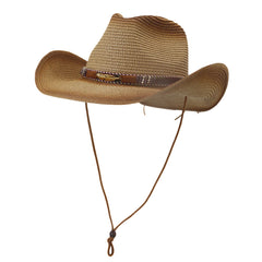 Chapeau de cowboy en paille pour hommes et femmes - Chapeau de plage