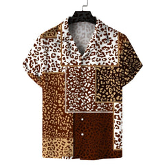 Men Beach Leisure T Shirts Spring Men's Casual Beach Shirt