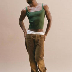 Rave Outfits Mens Vest Knitted