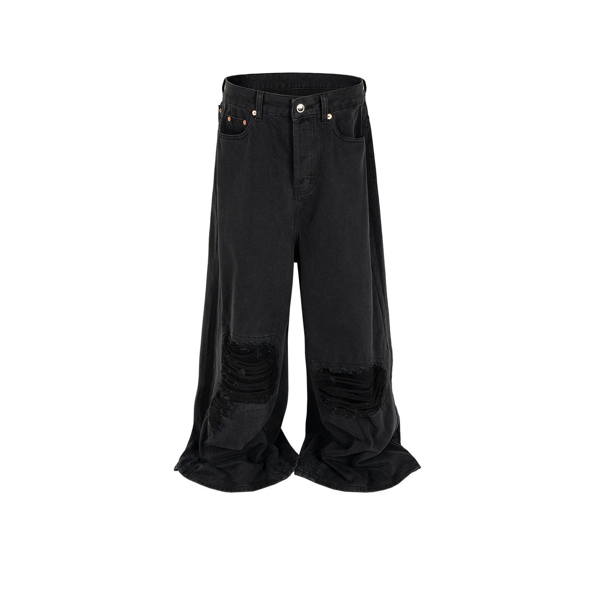 Men's Vintage Pants Trousers Men's and Women's Ripped Jeans MIJKO