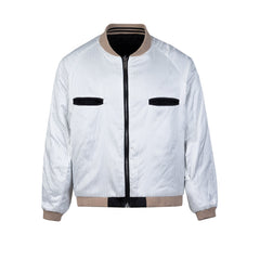 Men's Jacket Silk Padded Baseball Jacket MIJKO