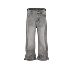 Men's Vintage Pants Washed Jeans Men's and Women's Loose Pants MIJKO