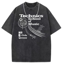 Men T Shirts Short sleeve t-shirt retro anime oversize loose