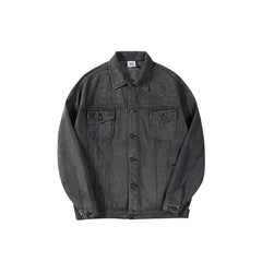Veste en jean de printemps pour homme, ample et décontractée, bicolore, taille plus