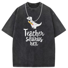 Men T Shirts Washed old punk short-sleeved T-shirt