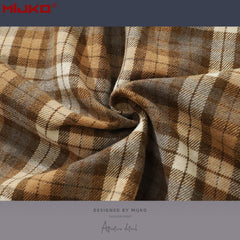 Mens Jacket Unisex Plaid Shirt MIJKO