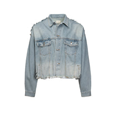 Mens Jacket Unisex Denim Jacket MIJKO