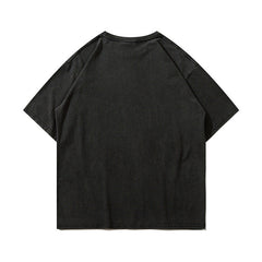 Men T Shirt Printed Short-Sleeved T-shirt Men's Fashion Brand Hip Hop Loose Couple