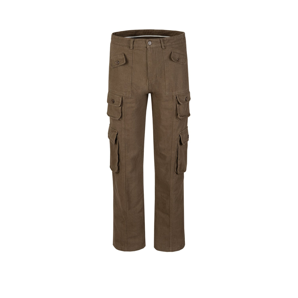 Men's Vintage Pants Tooling Multi-Pocket Pants Men's and Women's RICK Style Straight Casual Pants MIJKO