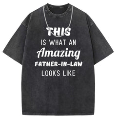 Men T Shirts Cotton short-sleeved T-shirt women's washed and old