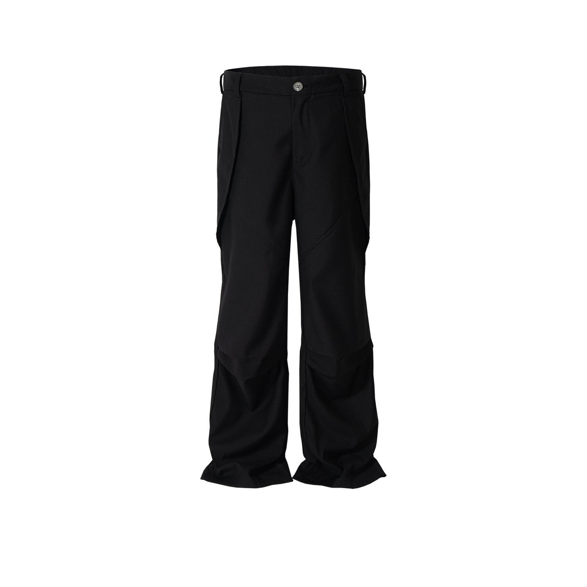 Men Vintage Pants Spliced trousers pleated casual trousers MIJKO