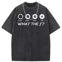 Men T Shirts Pure cotton round neck short-sleeved T-shirt women's washed and old