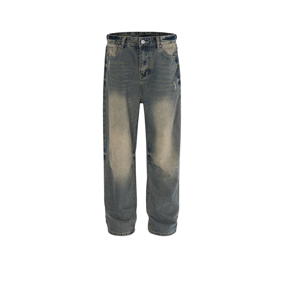 Men's Vintage Pants Trousers Men's and Women's Washing Straight High Street Style Trendy Jeans MIJKO