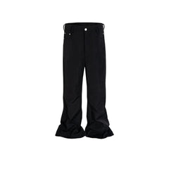 Mens Vintage Pants Casual Bootcut Bootcut Pants MIJKO