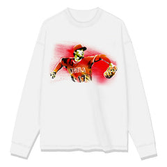 Mens Vintage Football T-Shirt Vintage Shohei Ohtani Print Short Sleeve Crew Neck Casual T-Shirt