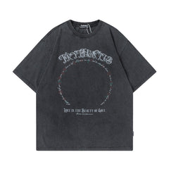 Man Tees Short sleeve Summer Heavy Short-Sleeved T-shirt