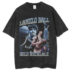 Men T Shirts Bottom Shirt Summer Star T-Shirt Short Sleeve Vintage