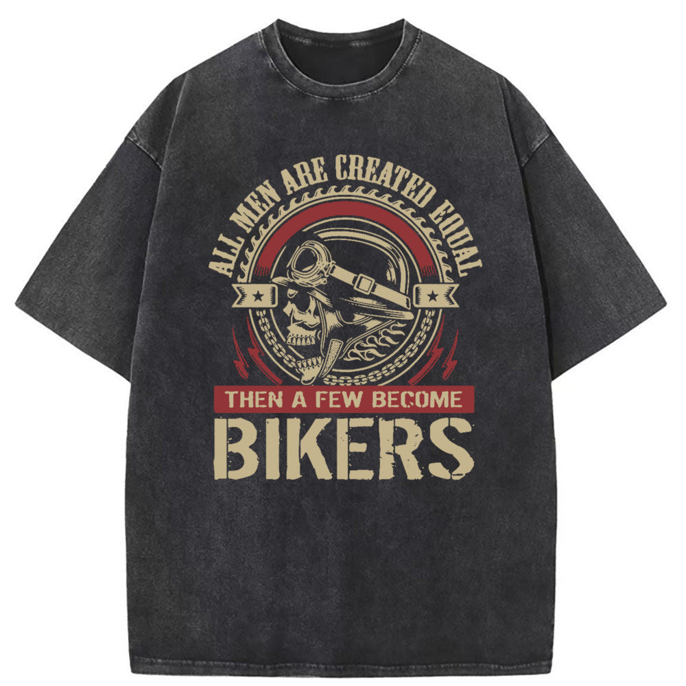 Mens T Shirts Cartoon Print Crew Neck