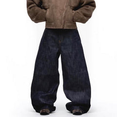 GGGard MIJKO series men's clothing women's multi-size trousers men's and women's same loose neutral scimitar three-dimensional Baggy original cow jeans