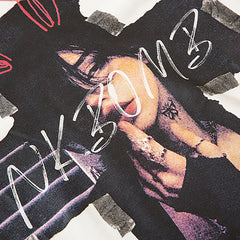 Men Long Sleeve T Shirt Cross Super Beautiful Anime Print