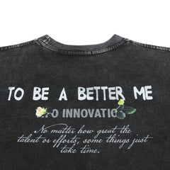 Men Long Sleeve T Shirt Character Print Distressed Men's Loose Undershirt Top