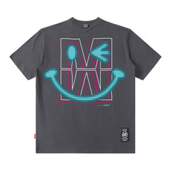 T-shirt Homme Vêtements Homme Ins Ample Hip Hop Manches Courtes T-shirt Tendance Homme
